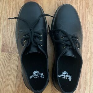 Dr. Martens Black Leather Oxfords